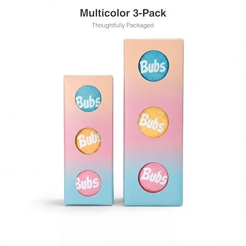 Pelotas mordibles BubS para perros y gatos, pack de 3 miniatura 4
