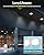 Sunco 6 Pack Square Canopy Light LED, Ceiling Commercial Outdoor, 40W, 5800 Lumens, 5000K Daylight, Dimmable (0-10V), Waterproof IP65, for Warehouse, Garage, Gas Station ETL/DLC.