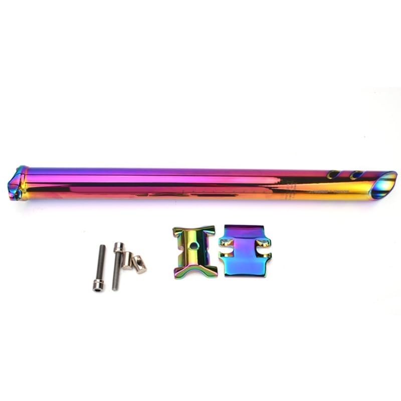 Tige De Selle Vélo Alliage Aluminium CNC 380mm Ultra Légère Colorée - Compatible VTT Et Route 27.2mm