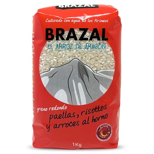 Arroz redondo variedad Maratelli Brazal 1 kg pach de 5 paquetes. Total de 5kg