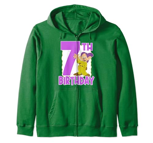 Sweat Disney Blanche Neige Joyeux 7 Ans pour un anniversaire magique en famille