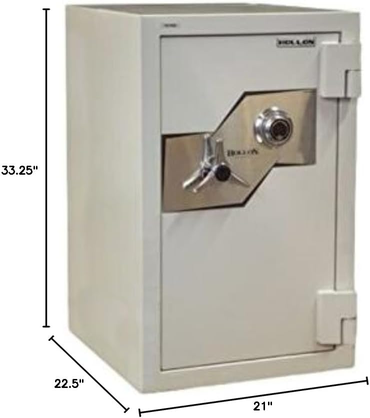 Hollon FB-845C Oyster Series 2 Hr Fireproof Security Safe Size: 3.63 CuFt, Lock Type: Combination Lock