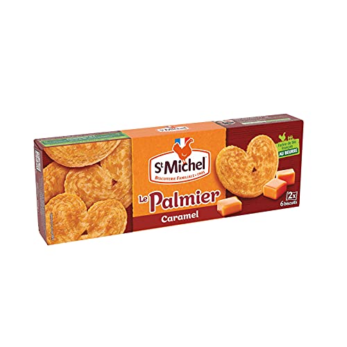 St Michel Biscuiterie le Palmier au Caramel, 100g