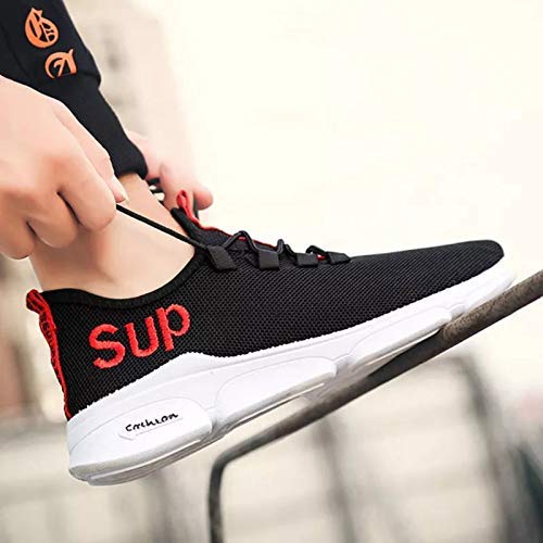 Inklenzo Mens Casual Shoes Sup Black Color Walking Running Gymwear
