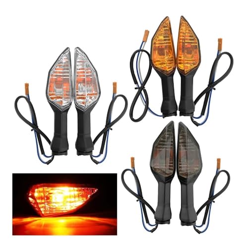 Clignotants moto ambre pour Kawasaki Ninja 650 Z900 Z650 400 clignotant de remplacement - 4