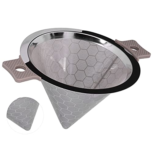 Passoire en cône infuseur à thé durable acier inoxydable - 5