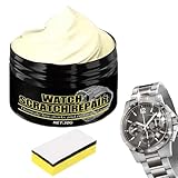 Action de meulage fine : le dissolvant de rayures de montre utilise des particules fines de broyage pour cibler et enlever les rayures rapidement, laissant derrière lui une texture extérieure raffinée qui aide à préserver l'élégance des montres, ce qui la rend parfaite pour un entretien constant