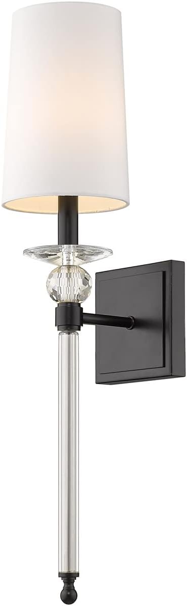 Z-Lite 1 Light Wall Sconce 804-1S-BN