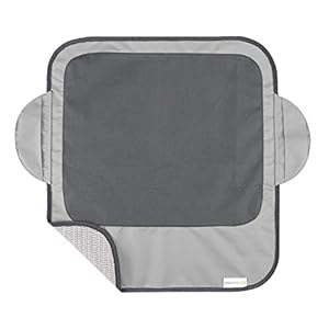 Minnebaby Extra Large Booster Chair Protector Cover, Dining Chair Seat Cover for Booster Seat, Grey