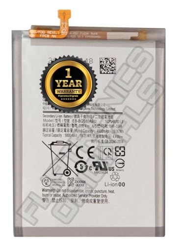 Image of EB-BG580ABU Battery for Samsung Galaxy M30, M20, SM-M205F M205F Battery with 1 Year Warranty****(P114)