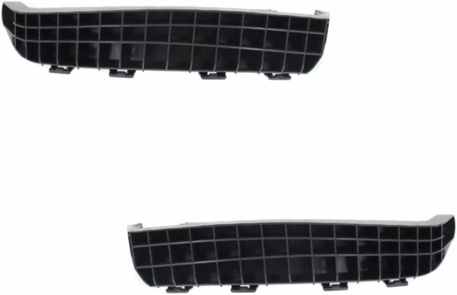 For Honda Fit 2007 2008 Bumper Cover Side Support Driver and Passenger Side | Pair | Front | Made of Plastic | Replacement For HO1042107, HO1043107 | 71146SLNA00, 615343363264, 71141SLNA00