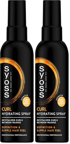 Syoss - Tratamiento Reavivador Rizos, 150 ml, Para cabello rizado, Rizos definidos, disciplinados e hidratados, Cabello como recién salido de la peluquería (Paquete de 2)