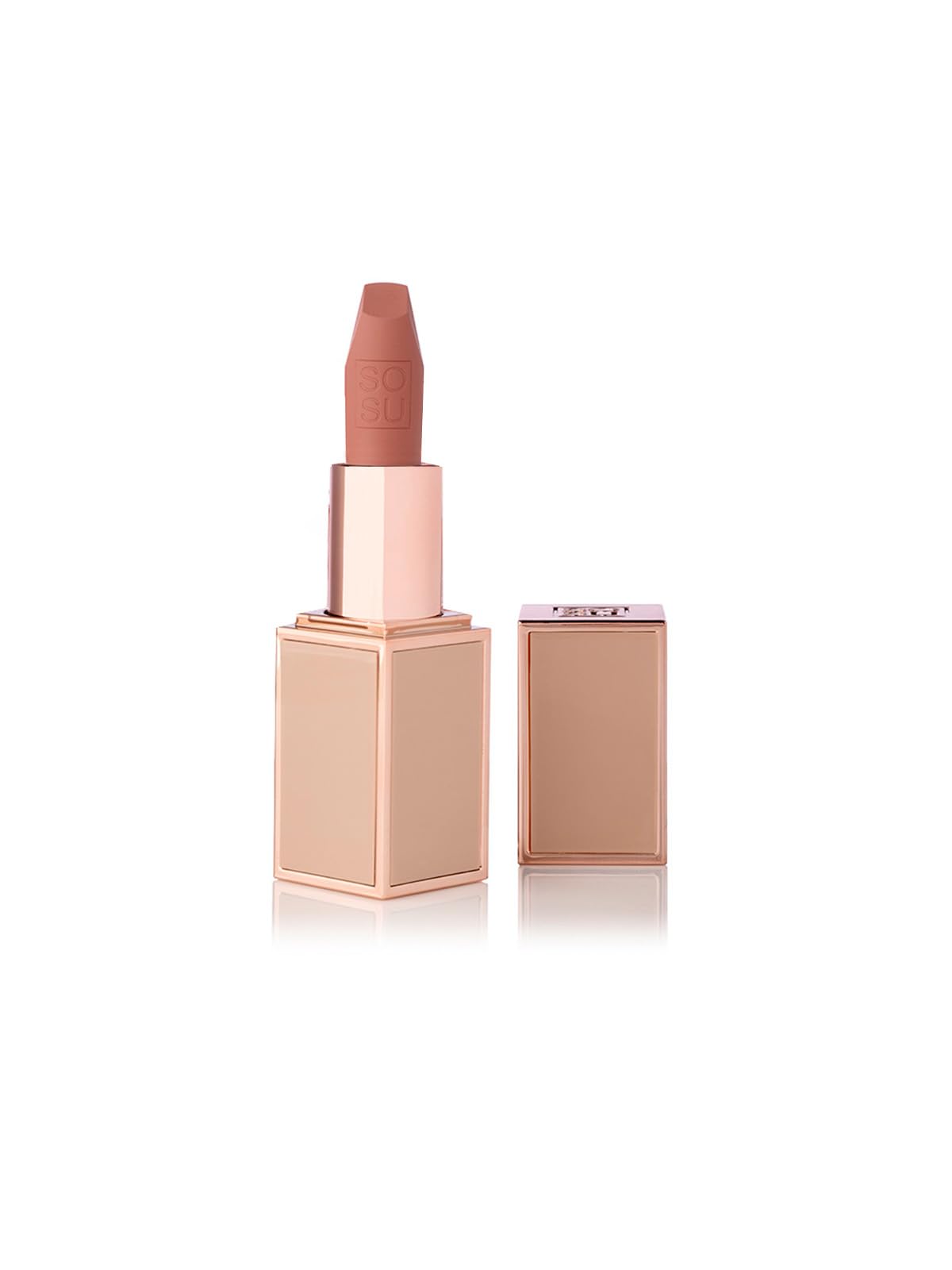 SOSU Cosmetics Matte Lipstick Can't Cope - Long-Lasting, Highly Pigmented Lipstick in Soft Pink with Matte Finish, Moisturising with Shea Butter, Jojoba Oil and Hyaluronic Acid