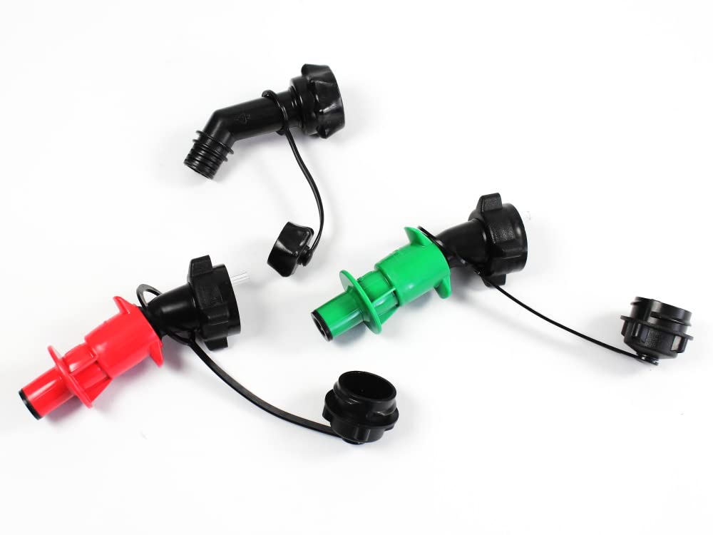 X-Parts Doppelkanister PROFI 3+1,5L natur HD-PE für Benzin, Diesel, Öl oder Kettenhaftöl mit UN-Zulassung, Sicherheits-Einfüllsystem, Messskala, Aufhängeösen, Kinder-Sicherheitsverschluss