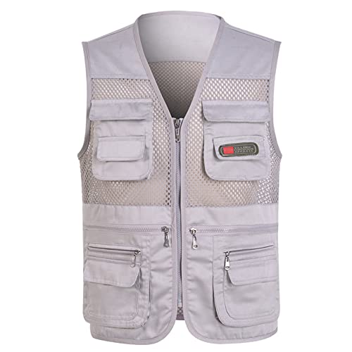 Gilet de cyclisme pour homme sans manches de randonnée multifonction