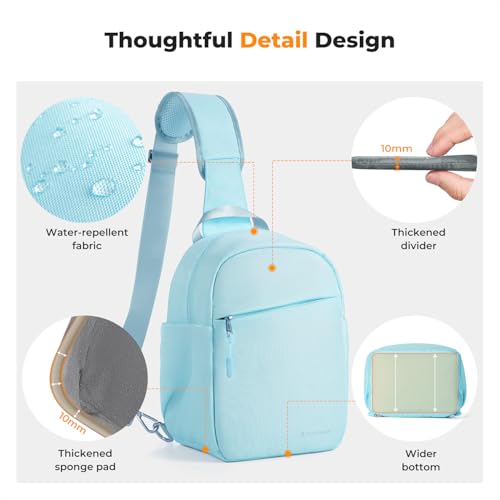 Bolsa pequeña para cámara K&F CONCEPT azul miniatura 4
