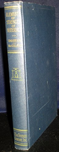 Elements of Strength of Materials B000H8M5Y4 Book Cover