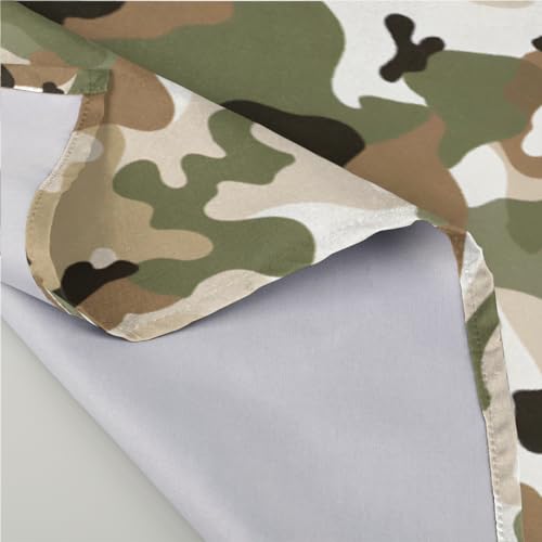 Servilletas de Tela Militar Abstractas Set 6 50.5x50.5 cm miniatura 3