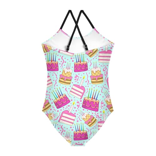 Image of Ollabaky Girls One Piece Swimsuit Bathing Suit Beachwear