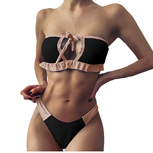 Maillot de bain bandage ajustable pour un maintien poitrine parfait en été