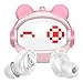 Bluetooth Kopfhörer, In Ear Kopfhörer Kabellos Bluetooth 5.4 mit 4 ENC Noise Cancelling Mic, Stilvolles Kabellose Kopfhörer, 40Std Tiefer Bass Earbuds, IP7 Wasserdicht Ohrhörer für Arbeit/Studium,Rosa