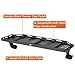 Hooke Road JLU Trunk Upper Cargo Basket Rack Tray for 2018-2025 Jeep Wrangler JL Unlimited 4-Door Hardtop, Interior Storage Platform Luggage Carrier Shelf