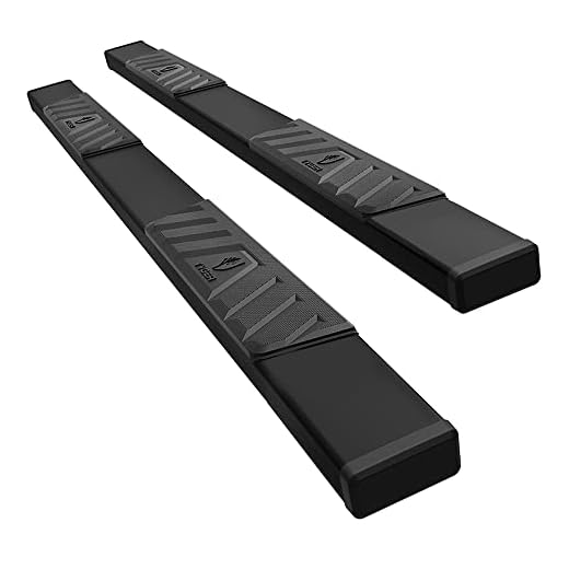 Tyger Auto 5" Riser Running Boards Compatible with 2007-2018 Chevy Silverado GMC Sierra 1500; 2007-2019 2500 3500HD; 2019 LD/Limited | Crew Cab | TG-RS5C50048 | Side Step Rails Nerf Bars