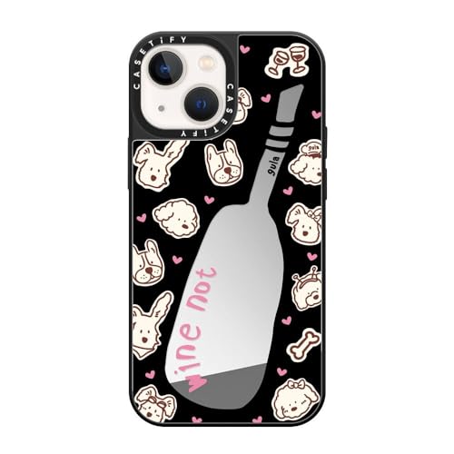 Coque miroir iPhone 13 Mini CASETiFY protection 1,5 m argent réfléchissant - 2