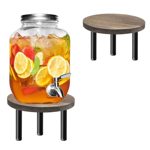 2 pezzi Supporto per distributore di bevande 20cm Water Dispenser Stand Supporto per Succo, Tè freddo, Limonata, Feste, Catering