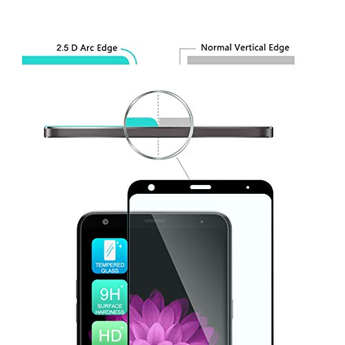 Tjs Phone Case Compatible With Lg Stylo 5/Lg Stylo 5 Plus/Lg Stylo 5V/Lg Stylo 5X [Full Coverage Tempered Glass Screen Protector] Dual Layer Hybrid Shockproof Protection Impact Cover (Mandala) #TOP7