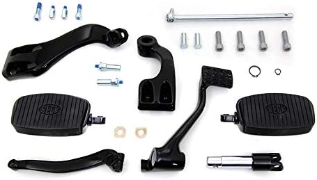 Black 3" Extension Control Kit with Mini Footboards Fits: XL 2014-UP