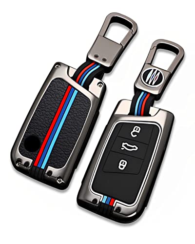 YONUFI for Volkswagen Key Fob Cover Case Zinc Alloy Shell
