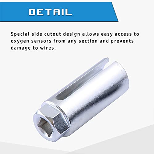 Dasbet 5Pcs O2 Oxygen Sensor & Oil Pressure Sending Unit Master Sensor Socket Set #TOP3