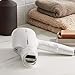Panasonic nanoe Compact Hair Dryer with Oscillating Quick Dry Nozzle for Healthier-Looking Hair, Folding Blow Dryer for Travel and Home, 3 Airflow Hairdryer Settings - EH-NA2C-W (White)