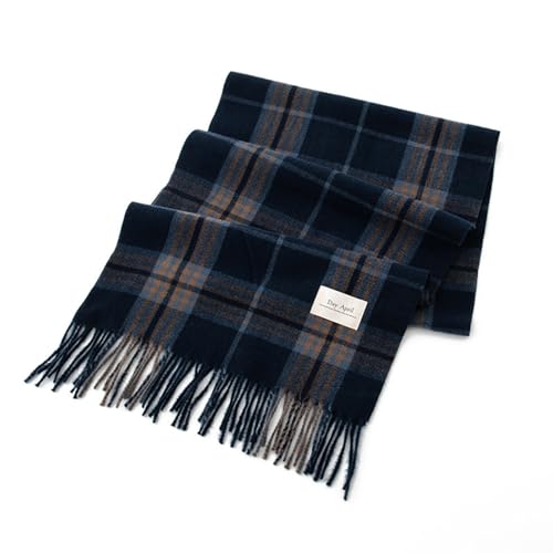 SIWEN Fall Winter Scarfs,Soft Warm Scarves Shawls Wraps,Plaid Tassel Casual Tassel Scarf Gifts