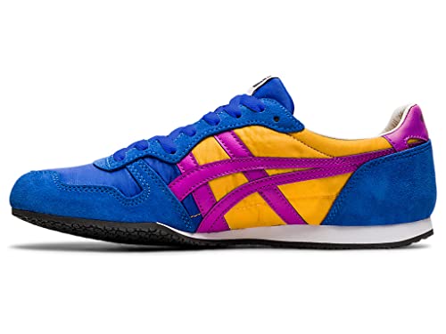 Onitsuka Tiger Unisex Serrano Shoes in Turkish Sea/Orchid #TOP26