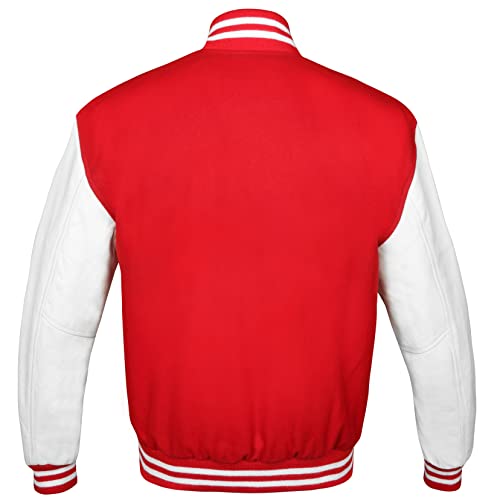 Image of Brutul Bee Original Leather Varsity Letterman Jackets Wool & Leather Original American Style Varsity Jackets