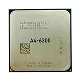 A4-6300 CPU Used 2-Core 2-Thread Desktop Processor 3.7 GHz 1M 65W Socket FM2