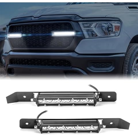 WeiSen LED Grille Light Kit for Dodge Ram 1500 Cover