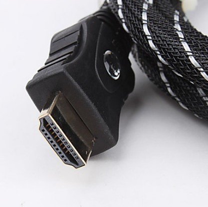 Generic Value Gold Plated 1.8m 1080p HDMI V1.3 Cable for Xbox 360 and PS3 Color Black      DVD