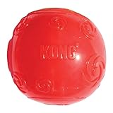 KONG Squeezz Ball Hundespielzeug, Größe XL, 8,9 cm Durchmesser, 3 Stück