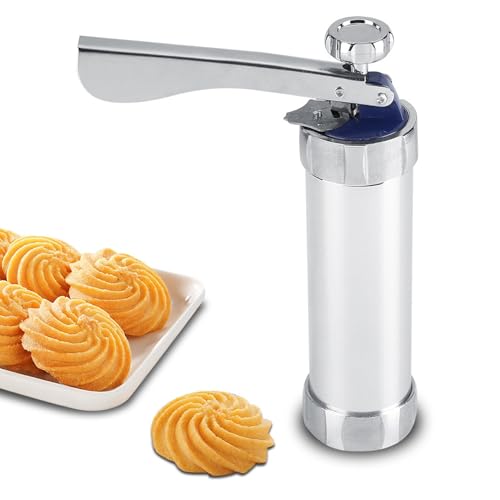GALILEo Casa Siringa Per Biscotti In Alluminio 2174812 - Attrezzo Per Dolci, Riempitrice Per Biscotti E Bignè - 2