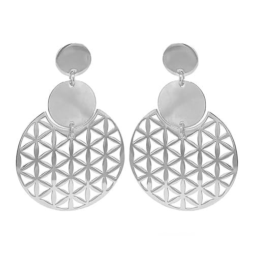 Boucles d'oreilles légères pour femme en argent 925 confortables à porter