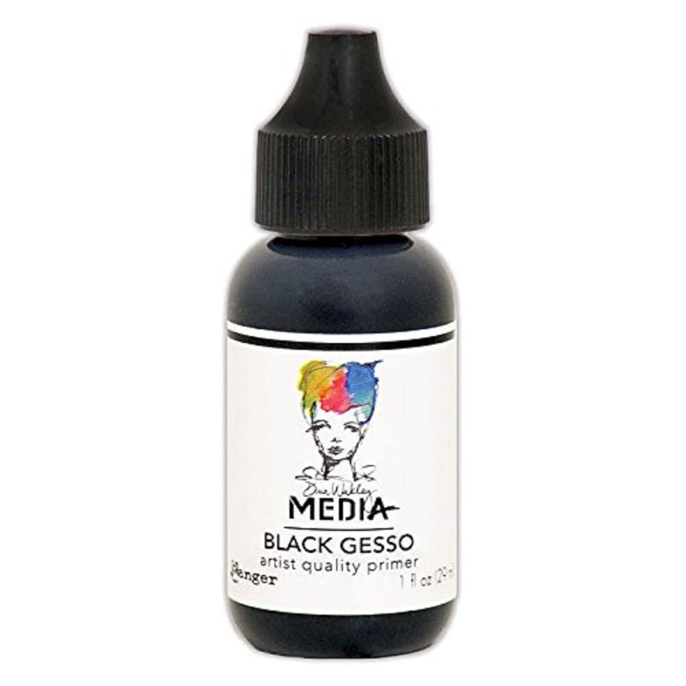 Ranger Dina Wakley Media Gesso, Black