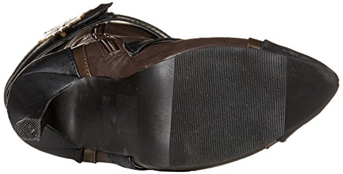 Ellie Shoes Women's 420 Quinley 4" Knee High Steampunk Boot with Laces4