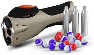 PepperBall Mobile Lightweight Personal Defense Launcher Kit, Non-Lethal Protection Pepper Ball for Self Defense Includes Projectiles and Cartridges