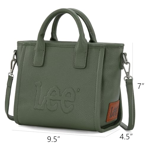 Image of Lee Small Tote Bag for Women, Crossbody Purse with Adjustable Strap, Women's Mini Shoulder Handbags for Travel, Work