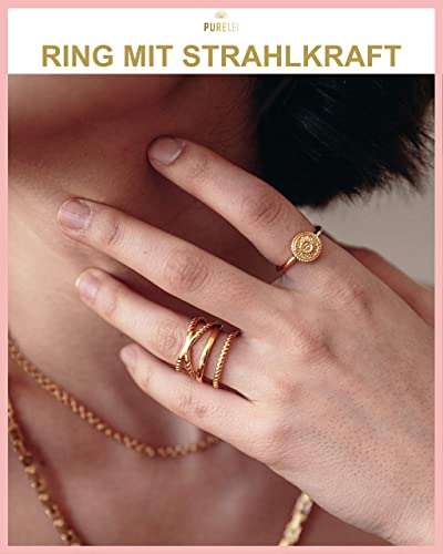 PURELEI® Anello per topi, 56, tessuto