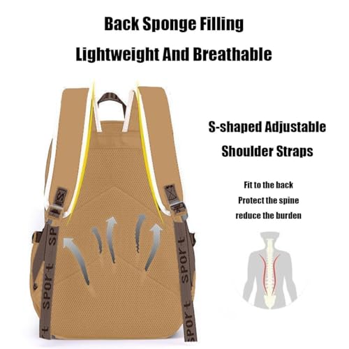 Image of Lushandy Capybara Backpack, Cute Capibara Backpacks Kawaii Kapibara Stuff Large Cartoon Capybara Bag Ita Bag