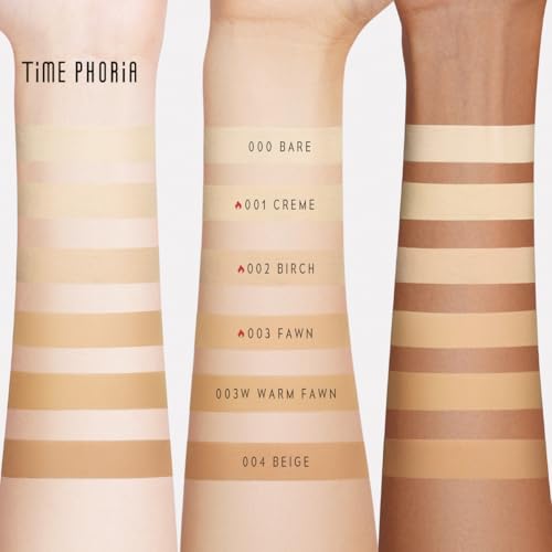 Image of Timeless Optima Cover-Blur Matte Powder Foundation 000 Bare | Buildable Full Coverage, Up to 16H Oil Control Long Wear, Waterproof, Pore-blurring Foundation Makeup for Base, Set, Touch Up
